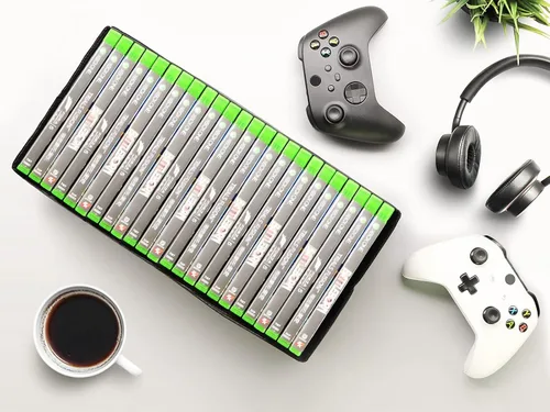 Miniatura 8 de sisma Estuche de almacenamiento de videojuegos compatible con Xbox PS5 PS4, soporte para discos de juego, organizador de almacenamiento para el hogar