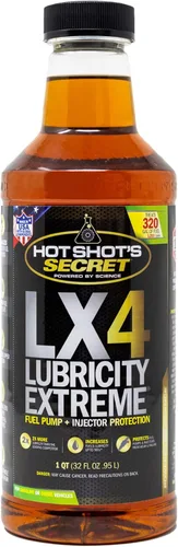Miniatura 7 de Hot Shot's Secret LX4 Lubricity Extreme 1 galón, tratamiento de combustible para todos los motores, aditivo de gasolina y diésel, el aditivo