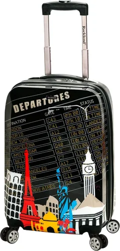 Miniatura 6 de Rockland Departure Hardside Spinner Wheel Equipaje, juego de 2 piezas (2028), SALIDA, Maleta giratoria extensible Melbourne Hardside