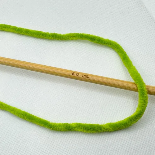 Miniatura 3 de Hilo de felpilla de terciopelo, súper suave y esponjoso, para tejer, hacer manualidades, color amigurumi, duradero para el desprendimiento, 3.53