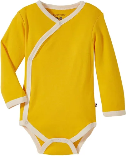 Miniatura 15 de Babysoy Kimono de algodón orgánico de manga larga Onesie Bodysuit