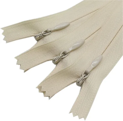 Miniatura 3 de YaHoGa 10 cremalleras invisibles de 4 pulgadas ocultan cremalleras para costura, vestidos, prendas, ropa, almohadas, sastres, manualidades
