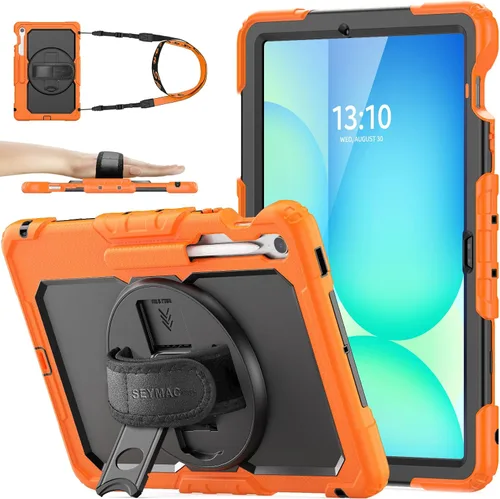 Miniatura 31 de SEYMAC stock Funda para Samsung Galaxy Tab S10 Lite / S10 FE / S9 FE 5G / S9 Funda para Tableta 10.9''/ 11'' Protectora con Protector de Pantalla