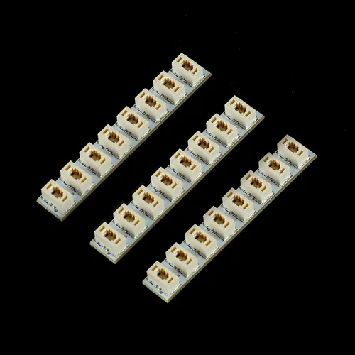 BRIKSMAX Tableros de expansión de 8 puertos para iluminación Lego/Moc DIY (paquete de 3) versión 2.0