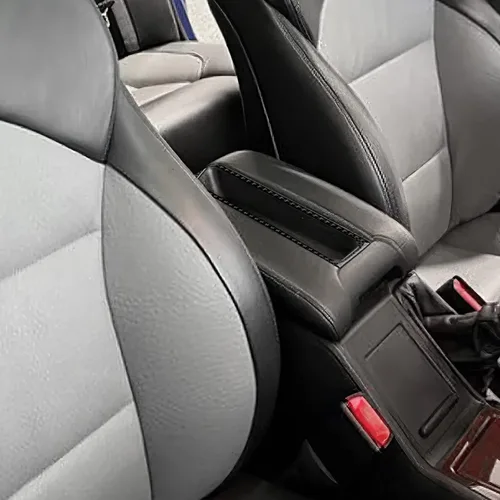 Miniatura 4 de AIRSPEED Para BMW M5 E39 Cubierta del marco de la caja del reposabrazos de la consola central, calcomanía de fibra de carbono accesorios interiores