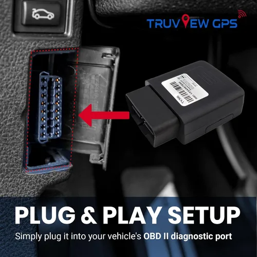 Miniatura 8 de Truview TV500 OBD II, rastreador GPS 4G con SIM global, dispositivo de seguimiento de vehículos confiable y en tiempo real para automóviles