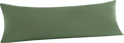 Miniatura 37 de JELLYMONI Juego de 2 fundas de almohada estándar de algodón lavado con textura similar al lino, color ámbar naranja de 20 x 26 pulgadas, fundas