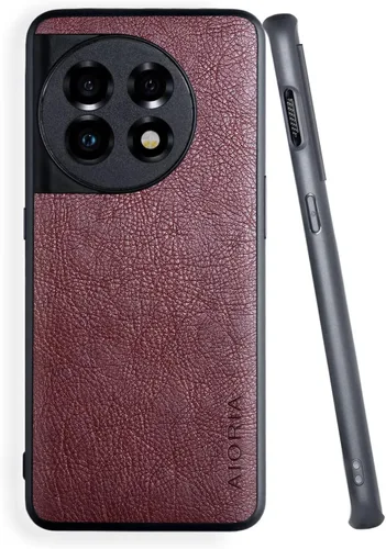 Miniatura 42 de AIORIA Funda para Oneplus Nord 3, pantalla de 6.74 pulgadas, funda de piel sintética de alta calidad, diseño retro de negocios, funda protectora