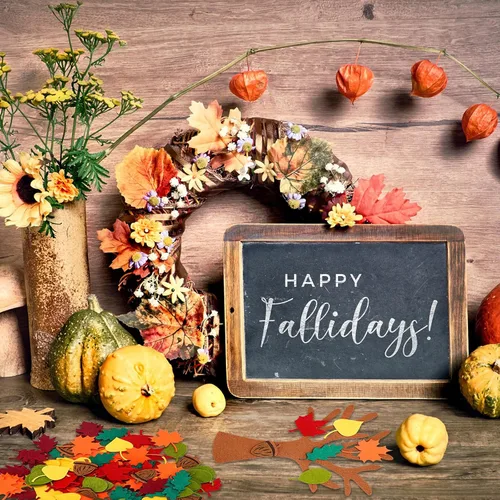 Miniatura 7 de Whaline Kit de manualidades de fieltro de árbol de agradecimiento, 192 piezas, árboles de otoño, hojas de arce, adornos de fieltro para bricolaje