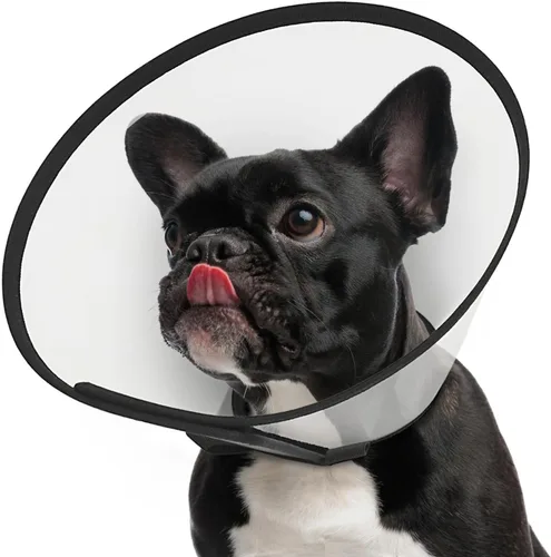 Miniatura 14 de Supet - Collar de cono para perro ajustable después de la cirugía, collar y cono de recuperación para mascotas cómodo y práctico, para perros