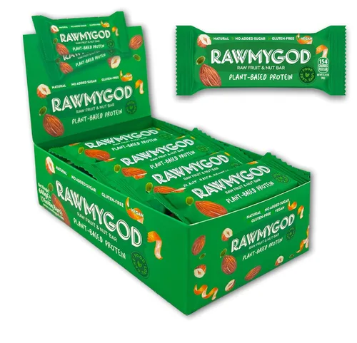 Miniatura 26 de RAWMYGOD Barras de frutas y nueces, sin gluten, veganas, sin azúcar añadida