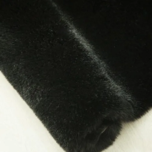 Miniatura 7 de Ghouse Alfombra de Área de Piel de Conejo Sintética Negra 6x9 pies Alfombras de Área Lavables a Máquina para Dormitorio Alfombras Mullidas para Sala