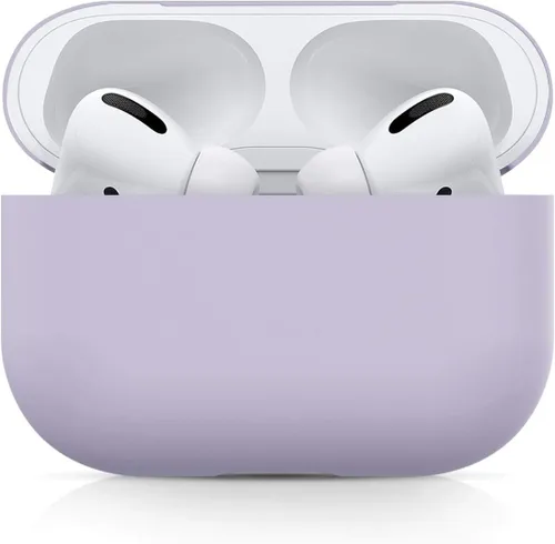 Miniatura 9 de Funda para Airpods Pro, funda de protección para AirPods Pro, sin llavero, funda de silicona ultra fina y suave compatible con Airpods Pro (gris)