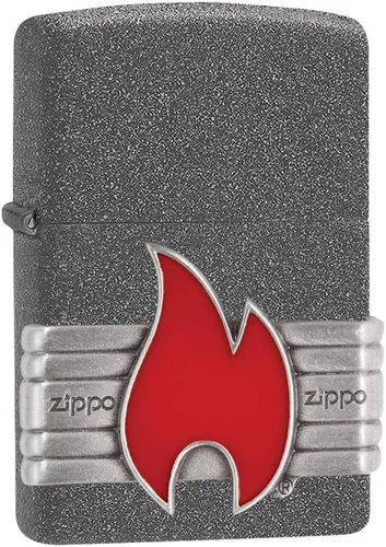 Miniatura 15 de Encendedores de llama Zippo plateado