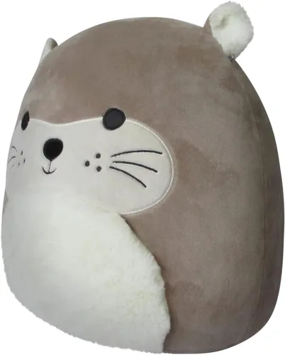 Miniatura 2 de Squishmallows - Peluche de 14 pulgadas de nutria marrón claro con orejas peludas, añade RIE a tu escuadrón, juguete de peluche grande ultrasuave