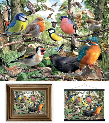 Miniatura 49 de Impresiones de arte de pared lenticular 3D LiveLife - El amor de un padre de Deluxebase. Póster 3D de león sin marco. Decoración de pared perfecta.