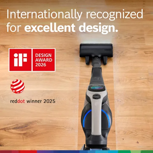 Miniatura 18 de Bosch Unlimited 10 - Aspiradora inalámbrica con 2 baterías incluidas, hasta 140 minutos en total, tubo flexible, cargador rápido, pelo de mascotas