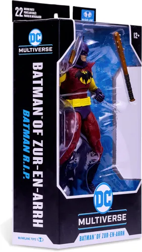 Miniatura 9 de McFarlane Toys, DC Multiverse Batman of Zur-En-Arrh - Figura de acción de 7 pulgadas con 22 partes móviles, figura coleccionable de DC Batman