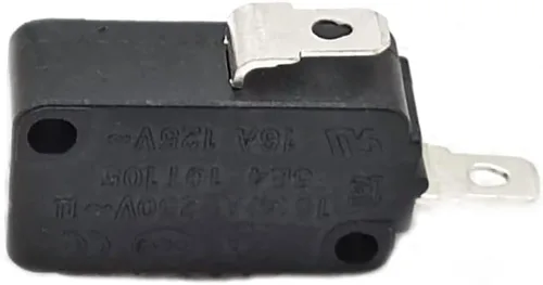 Miniatura 2 de WB24X10146 Interruptor de bloqueo de puerta de microondas, blanco, actuador de botón, operación automática