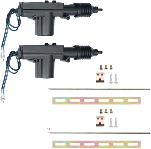 Miniatura 7 de ESUPPORT Motor resistente universal del alambre 12V del alambre 12V del actuador de la cerradura de puerta del poder más elevado del coche