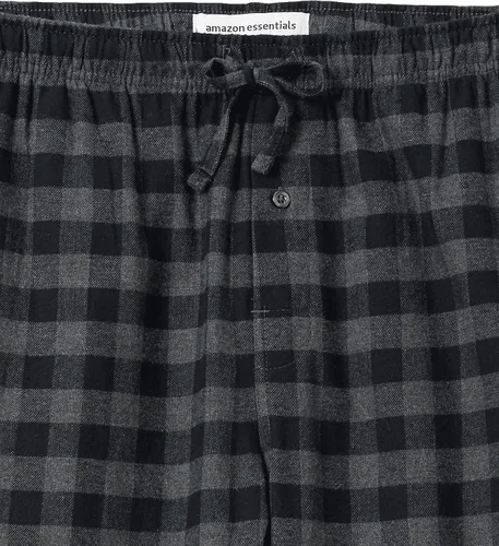 Miniatura 4 de Tienda Essentials - Pantalón de pijama de franela para hombre (disponible en tallas grandes y largas)