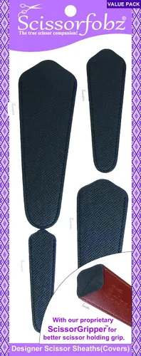 Miniatura 30 de Fundas protectoras para tijeras de diseño, para pequeñas tijeras de bordado, color verde mar, #SS-7