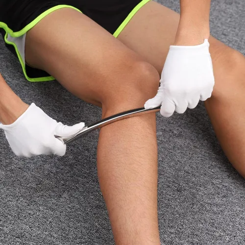 Miniatura 7 de Gua Sha - Herramienta de masaje para raspado, barra larga para músculos grandes, gran movilización de tejidos blandos, 13.5 pulgadas de largo (C)