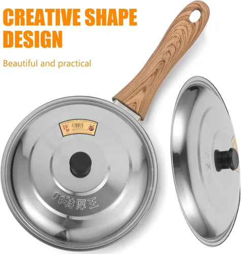 Miniatura 4 de STOBAZA Tapa universal – Tapa de acero inoxidable para ollas, se adapta a todas las ollas, sartenes/woks de 8 a 13 pulgadas