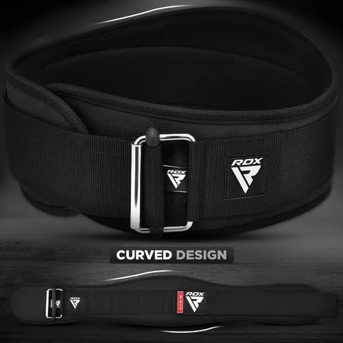 Miniatura 5 de Cinturón de Levantamiento de Pesas RDX AUTO LOCK, 16.5 cm de Soporte Posterior Acolchado, Para Hombres y Mujeres, Gimnasio, Fitness, Entrenamiento