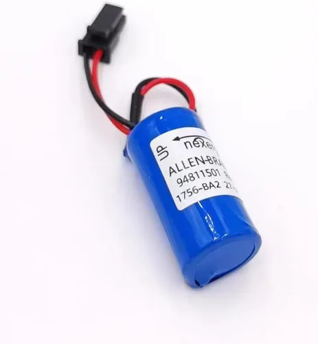 Miniatura 2 de Paquete de 2 baterías de repuesto para Allen Bradley 1756-BA2 BR2/3A-AB 1745-B1