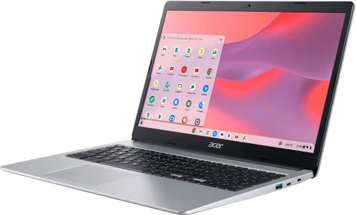 Miniatura 3 de Acer Laptop Chromebook 315 para estudiantes de negocios 2024, pantalla HD de 15.6 pulgadas, Intel Celeron N4020, 4 GB de RAM, almacenamiento de 192