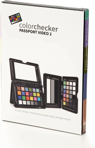 Miniatura 3 de Calibrite ColorChecker Passport Video 2 Kit portátil de calibración de color para foto/video, objetivos clásicos de 24 parches y balance de blancos