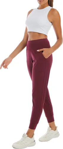 Miniatura 141 de Kcutteyg - Pantalones deportivos con bolsillos para mujer, diseño suave, ligero y de secado rápido, para entrenamiento, gimnasia, yoga y correr