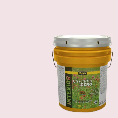 Miniatura 163 de Rodda Paint CASCADIA ZERO - Pintura satinada e imprimación para interiores en uno, 1 galón, Lady Flower Flor de señora