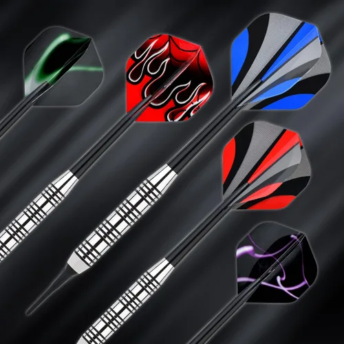 Miniatura 6 de Steel Tip Darts Set 18 Grams15 Pack Steel Barrels