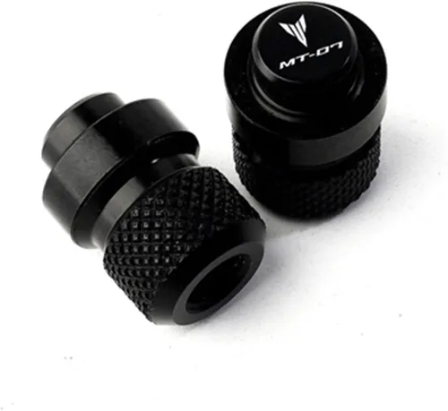 Miniatura 14 de Soporte lateral para motocicleta, ampliación, tapones de aire para válvula de neumático para Yamaha FZ07 FZ 07 MT07 MT 07 MT-07 MT-07 2014 2023 Rojo