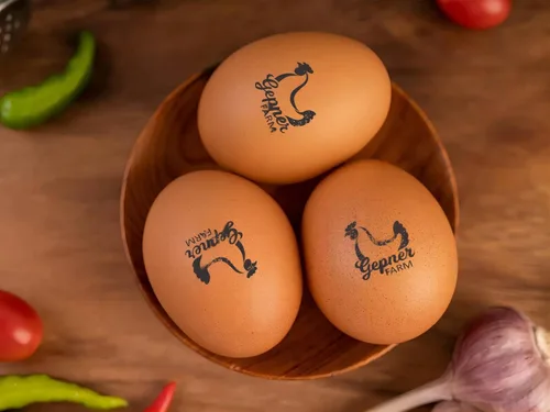 Miniatura 4 de STAMTECH Sellos de huevos para huevos frescos: deja tu marca en huevos frescos de granja con sello de huevo personalizado personalizable y fácil