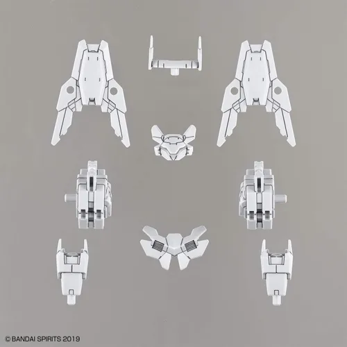Miniatura 2 de Bandai Hobby - Misiones de 30 minutos - Armadura de opción #29 para comandante (exclusivo de ielnova/blanco), accesorio Bandai Spirits de 1.181 in