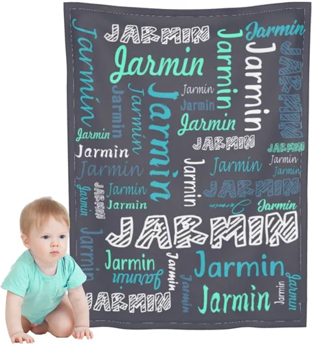 Miniatura 19 de Manta personalizada para niño, manta suave para regalo de cumpleaños de bebé Color: 14