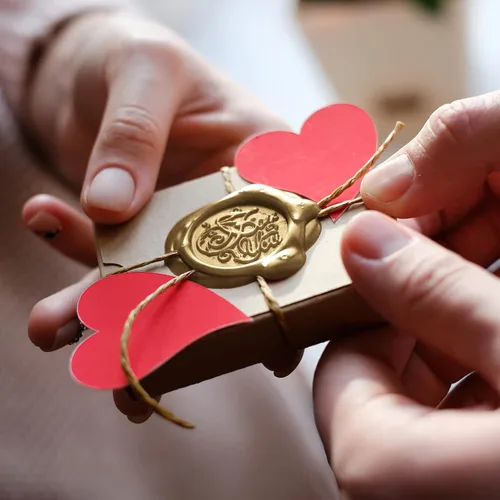 Miniatura 6 de 500 piezas de cuentas de cera octogonales para sellos de cera de bronce con 4 velas de té y 1 cuchara para derretir cera para manualidades, cartas