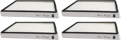 Nispira 86889 EF-1 - Filtro de repuesto HEPA compatible con Sears Kenmore EF-1 53295 Media Aspirador Escape y Panasonic Vertical Canister, 4 unidades