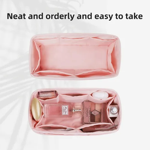 Miniatura 5 de DGAZ Organizador de bolso, organizador de bolsas de seda, bolso de lujo y moldeador de bolsas para bolsas Lindy 19263034 (rosa, LD26)
