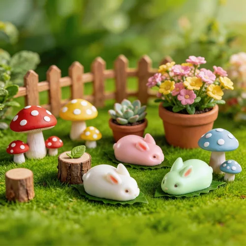 Miniatura 2 de MEMOVAN Molde de silicona 3D de conejo de Pascua con 6 cavidades, molde de silicona para conejo, conejo de Pascua, molde de chocolate para hornear