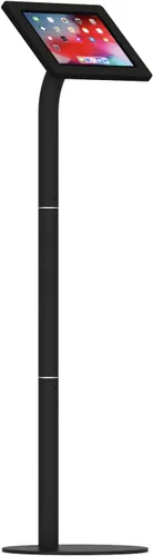 Miniatura 50 de VidaMount Caja y soporte de suelo con tapa de botón para el hogar, color negro, compatible con iPad mini 1/2/3