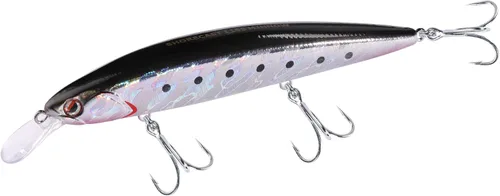 LITTMA ShoreCast - Señuelo de pesca de agua salada 115 minnow hundido, cebo duro de pesca de surf de lanzamiento largo para lubina y fletán