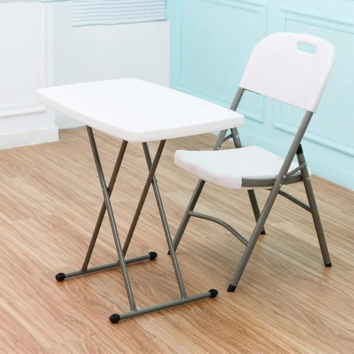 Miniatura 4 de Mesa plegable para tarjetas, altura ajustable, mesa de actividades plegable personal para uso doméstico, picnic, fiesta, sin montaje