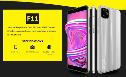 Miniatura 4 de GOL F11 Smartphone 3G 2G / Teléfono celular desbloqueado Dual SIM / Pantalla HD de 6.0 pulgadas/Android 32GB Memoria Almacenamiento ampliable/Cámara