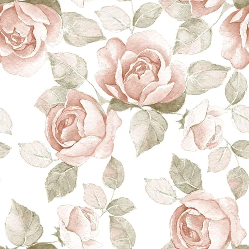 Miniatura 11 de Marca Heroad Papel tapiz floral bohemio despegable y adhesivo de 16.1"x393", papel de contacto con flores azules para gabinetes, impermeable