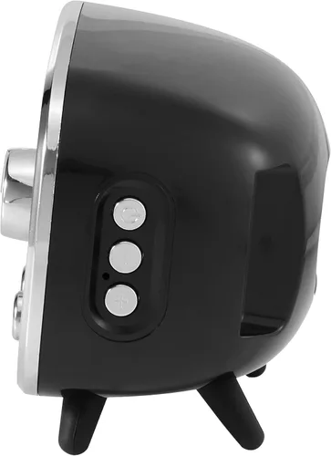 Miniatura 4 de Altavoz Crosley CR3039A-BK Rondo Retro portátil recargable con Bluetooth, color negro