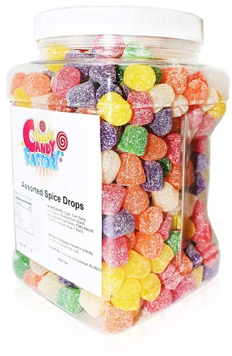 Miniatura 5 de Sarahs Candy Factory Gotas de Dulce con Especias Surtidas 3 Libras en Frasco